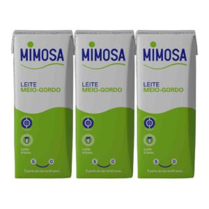 Semi-Skimmed UHT Milk Mimosa. pack. 3 x 200 ml