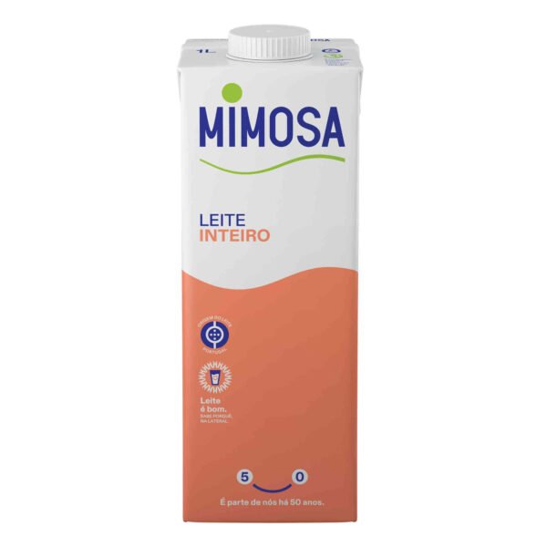 Leite UHT Inteiro Mimosa  1L